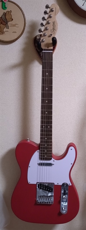 Squier by Fender Debut Collection Telecaster, Laurel Fingerboard, White Pickguard, Dakota Redの画像